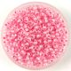 Preciosa Czech Glass Seed Bead - Pink Lined Crystal - 10/0