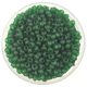 Preciosa Czech Glass Seed Bead - Trans Matt Light Emerald Green - 10/0