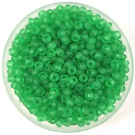 Preciosa cseh kásagyöngy - Trans Matt Light Green - 10/0