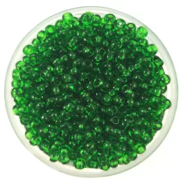 Preciosa cseh kásagyöngy - Trans Light Green - 10/0