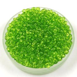   Preciosa kásagyöngy - 50220 - Transparent Lime - méret: 10/0 - 100g - AKCIOS