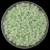 Preciosa kásagyöngy - 57552 - Light Green Lined Alabaster AB - méret: 10/0 - 100g - AKCIOS