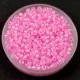 Preciosa seed bead- 58523 - Light Pink Lined Crystal AB -  10/0 - 100g - WHOLESALE