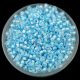 Preciosa seed bead- 58532 - Light Blue Lined Crystal AB -  10/0 - 100g - WHOLESALE