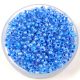 Preciosa seed bead- 58536 - Blue Lined Crystal AB -  10/0 - 100g - WHOLESALE