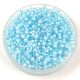 Preciosa seed bead- 58562 - Baby Blue Lined Crystal -  10/0 - 100g - WHOLESALE