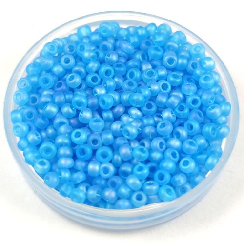 Preciosa seed bead - 61010 - Opal Aqua AB -  10/0 - 100g - WHOLESALE