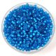 Preciosa Czech Glass Seed Bead - Silver Lined Matt Dark Aqua - 10/0