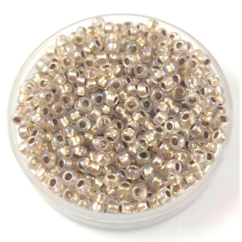 Preciosa seed bead - 68506 - Gold Lined Crystal AB -  10/0 - 100g - WHOLESALE