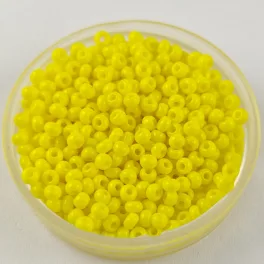   Preciosa kásagyöngy - 83110 - Opaque Yellow - méret: 10/0 - 100g - AKCIOS