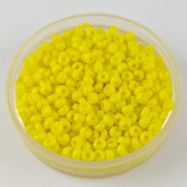   Preciosa kásagyöngy - 83130 - Opaque Yellow - méret: 10/0 - 100g - AKCIOS