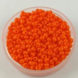   Preciosa kásagyöngy - 93140 - Opaque Orange - méret: 10/0 - 100g - AKCIOS