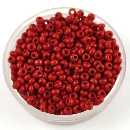   Preciosa kásagyöngy - 93210 - Opaque Red Chilli - méret: 10/0 - 100g - AKCIOS
