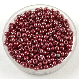   Preciosa kásagyöngy - 98210 - Opaque Red Chilli Luster - méret: 10/0 - 100g - AKCIOS