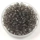 Preciosa cseh kásagyöngy - Transparent Solgel Black Diamond - 9/0