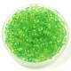 Preciosa seed bead- 01161 - Crystal Dyed Green -  9/0 - 100g - WHOLESALE