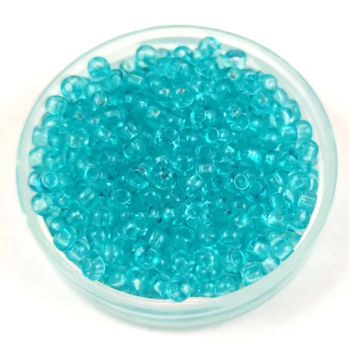Preciosa seed bead- 01165 - Crystal Teal -  9/0 - 100g - WHOLESALE