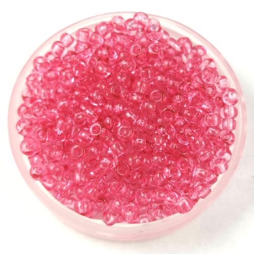 Preciosa seed bead- 01293 - Transparent Padparadscha -  9/0 - 100g - WHOLESALE