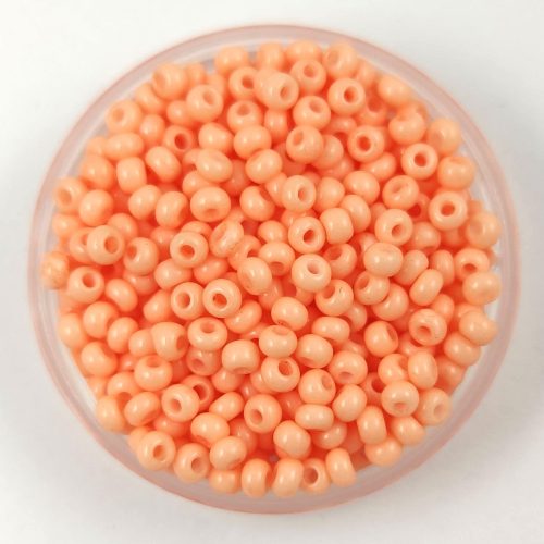 Preciosa Czech Glass Seed Bead - Pastel Light Orange - 9/0