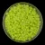 Preciosa Czech Glass Seed Bead - Neon Lemon Lined Matt Crystal - 9/0