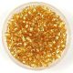 Preciosa Czech Glass Seed Bead - Silver Lined Gold - 9/0