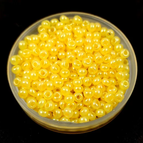 Preciosa Czech Glass Seed Bead - Ceylon Yellow - 9/0