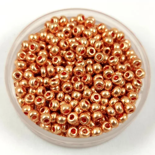 Preciosa seed bead- 18305 - Metallic Gold -  9/0 - 100g - WHOLESALE