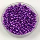 Preciosa Czech Glass Seed Bead - Metallic Bright Purple - 9/0