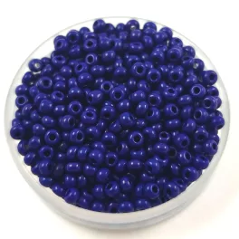   Preciosa seed bead - 33070 - Dark Sapphire -  9/0 - 100g - WHOLESALE