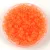 Preciosa Czech Glass Seed Bead - Neon Orange Matt - 9/0