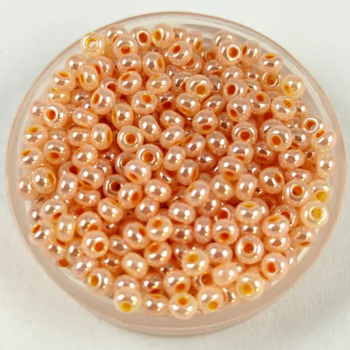 Preciosa kásagyöngy - 37383 - Pearl Pink  - méret: 9/0 - 100g - AKCIOS