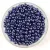 Preciosa Czech Glass Seed Bead - Opaque Dark Sapphire Luster - 9/0