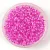 Preciosa Czech Glass Seed Bead - Pink Lined Crystal - 9/0