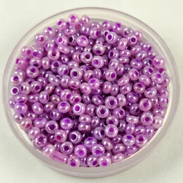   Preciosa kásagyöngy - 38128 - Violet Lined Crystal - méret: 9/0 - 100g - AKCIOS