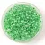 Preciosa Czech Glass Seed Bead - Green Lined Crystal - 9/0