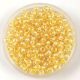 Preciosa Czech Glass Seed Bead - Yellow Lined Crystal - 9/0