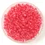 Preciosa Czech Glass Seed Bead - Padparadscha Lined Crystal - 9/0