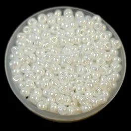   Preciosa kásagyöngy - 46102 - Pearl Chalk White - méret: 9/0 - 100g - AKCIOS