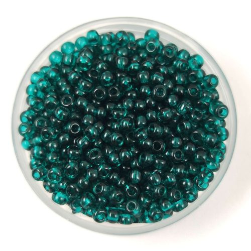 Preciosa Czech Glass Seed Bead - Transparent Emerald - 9/0