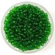 Preciosa Czech Glass Seed Bead - Transparent Green - 9/0