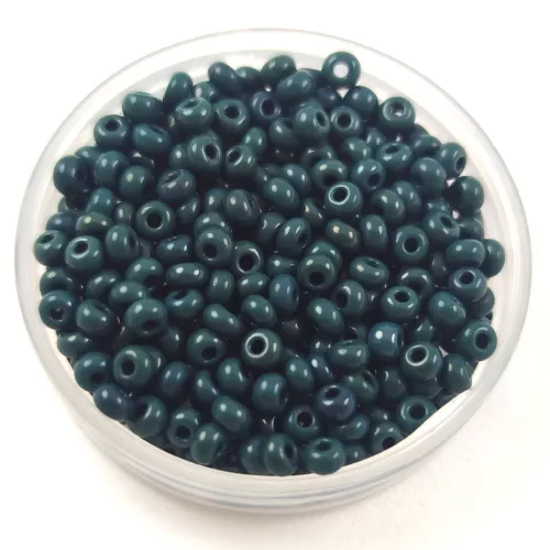 Preciosa seed bead- 53270 - Dark Teal -  9/0 - 100g - WHOLESALE