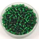Preciosa Czech Glass Seed Bead - Silver Lined Green - 9/0