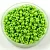Preciosa kásagyöngy - 58310 - Opaque Light Green Luster - méret: 9/0 - 100g - AKCIOS