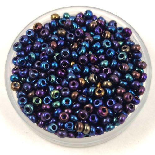 Preciosa seed bead- 59135 - Metallic Blue Iris -  9/0 - 100g - WHOLESALE