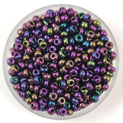 Preciosa Czech Glass Seed Bead - Metallic Purple Iris - 9/0