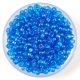 Preciosa Czech Glass Seed Bead - Transparent Teal AB - 9/0