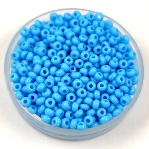 Preciosa seed bead - 63020 - Turquoise Blue -  9/0 - 100g - WHOLESALE