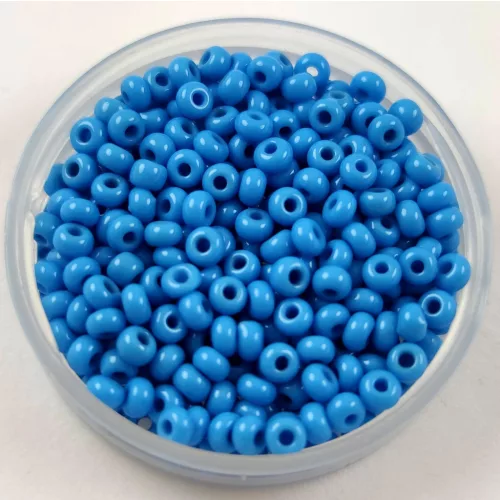 Preciosa seed bead - 63050 - Dark Turquoise Blue -  9/0 - 100g - WHOLESALE