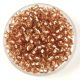 Preciosa Czech Glass Seed Bead - Silver Lined Brown - 9/0