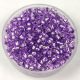 Preciosa cseh kásagyöngy - Silver Lined Violet - 9/0